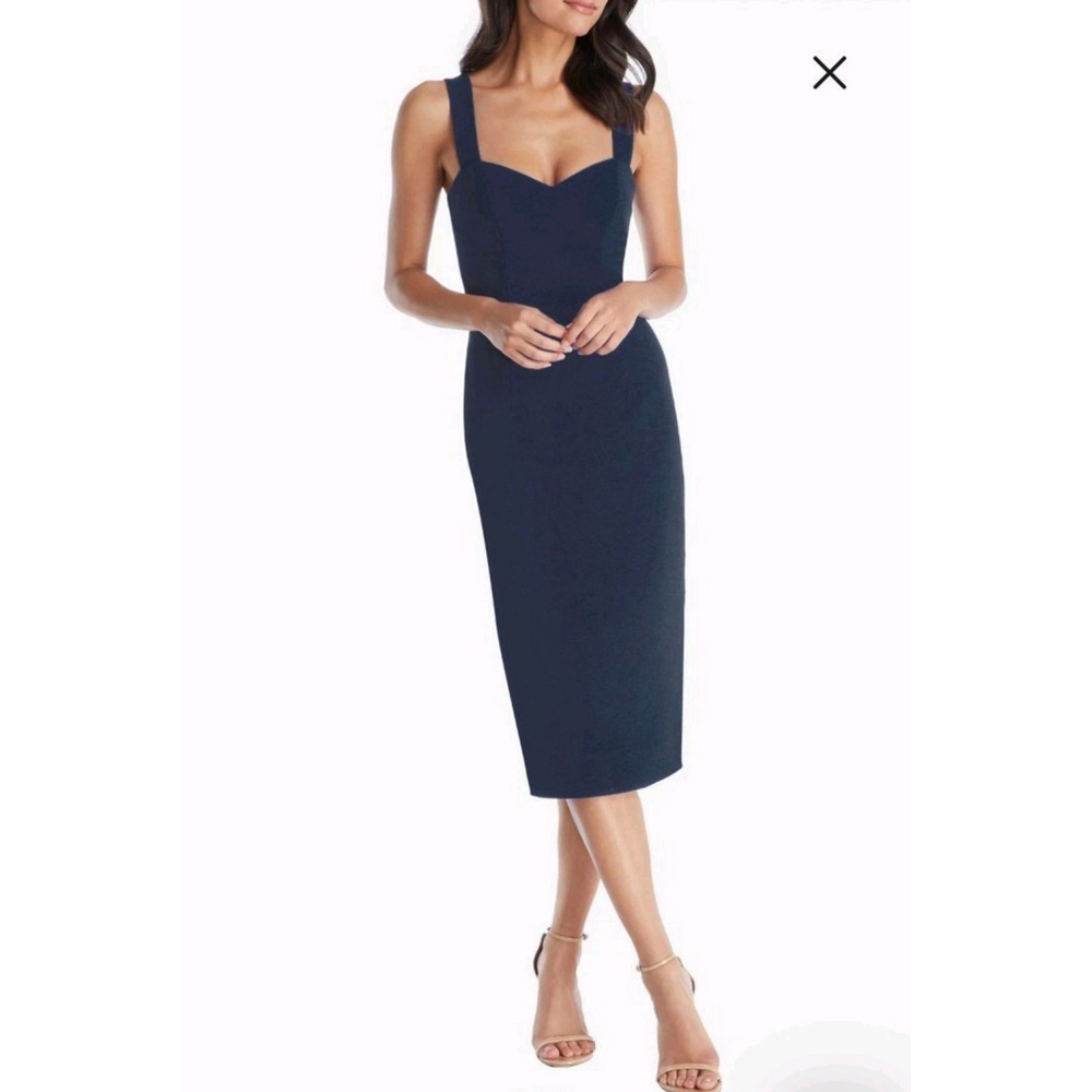 NWT Dress the Population Women's Nicole Sweetheart Neck Cocktail Dress XXL $148